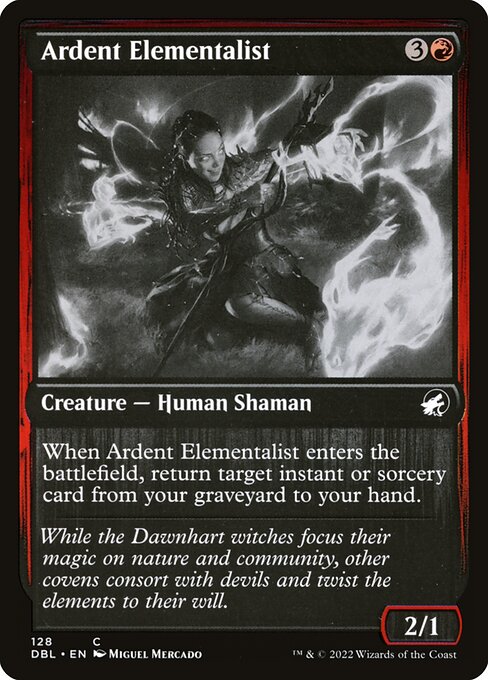 Ardent Elementalist from Innistrad: Double Feature
