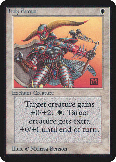 Holy Armor from Limited Edition Alpha