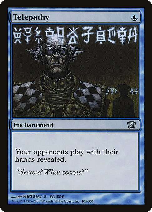 Telepathy from Eighth Edition