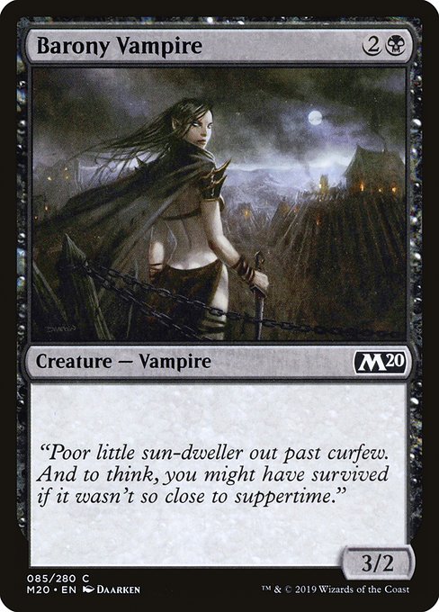 Barony Vampire highlighted card art