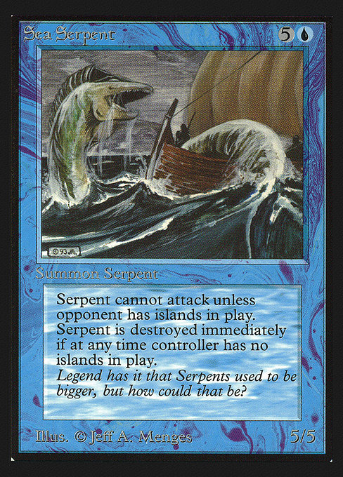 Sea Serpent from Collectors' Edition