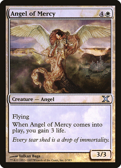 Angel of Mercy from Tenth Edition