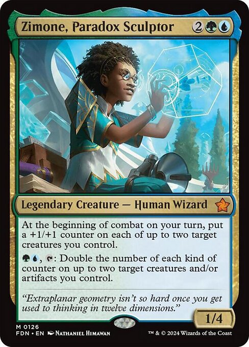 Zimone, Paradox Sculptor from Foundations Promos