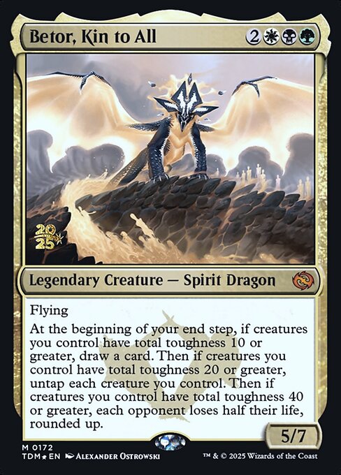 Betor, Kin to All from Tarkir: Dragonstorm Promos