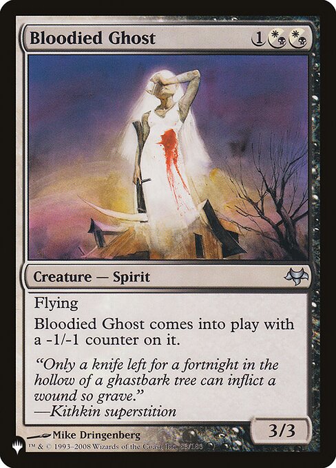 Bloodied Ghost highlighted card art