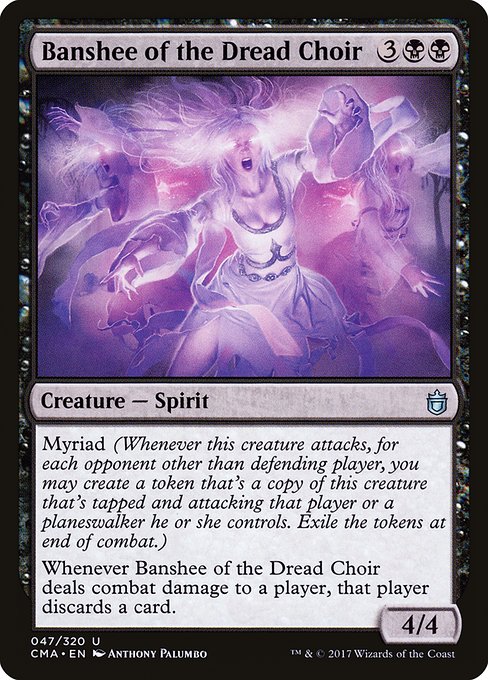 Banshee of the Dread Choir highlighted card art