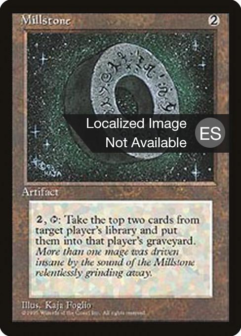 Millstone from Fourth Edition Foreign Black Border