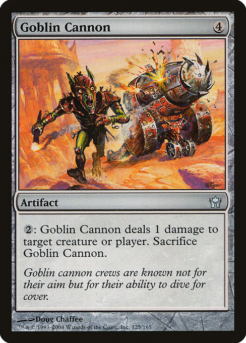 Goblin Cannon highlighted card art