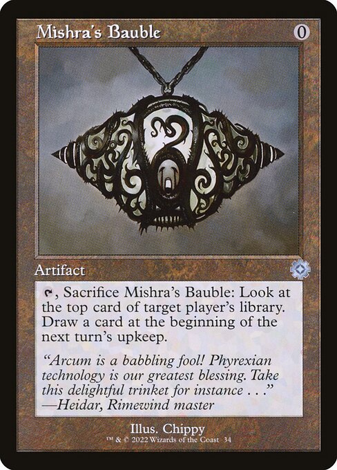 Mishra's Bauble from The Brothers' War Retro Artifacts