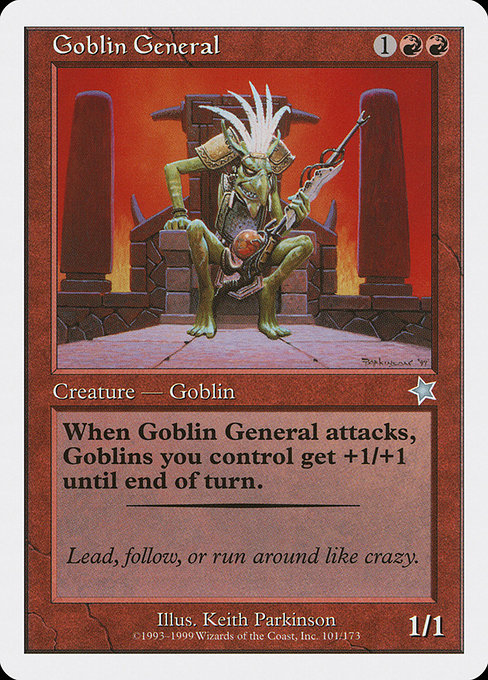 Goblin General from Starter 1999