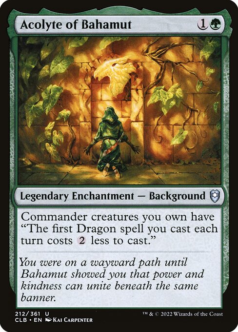 Acolyte of Bahamut from Commander Legends: Battle for Baldur's Gate