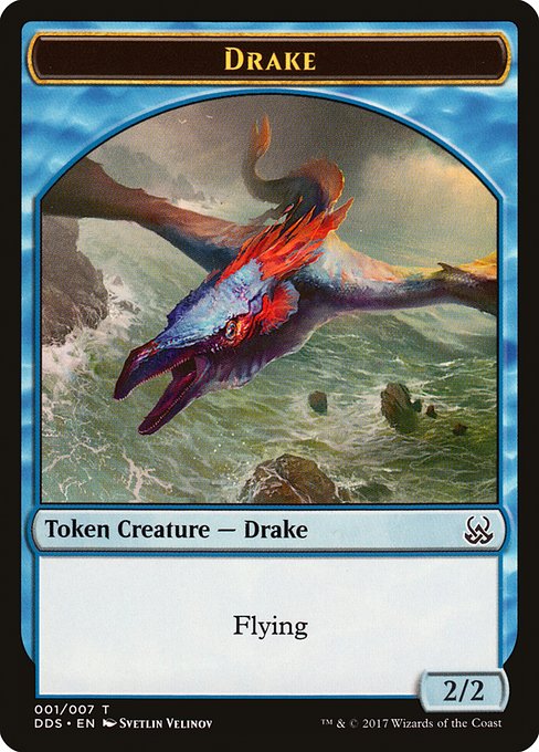 Drake from Duel Decks: Mind vs. Might Tokens