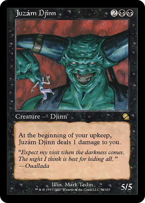 Juzám Djinn highlighted card art