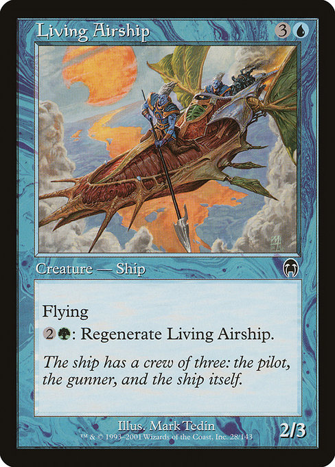 Living Airship highlighted card art