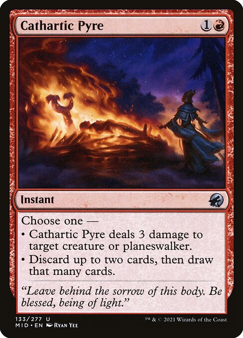 Cathartic Pyre from Innistrad: Midnight Hunt