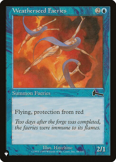Weatherseed Faeries highlighted card art