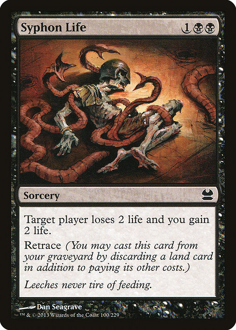 Syphon Life highlighted card art