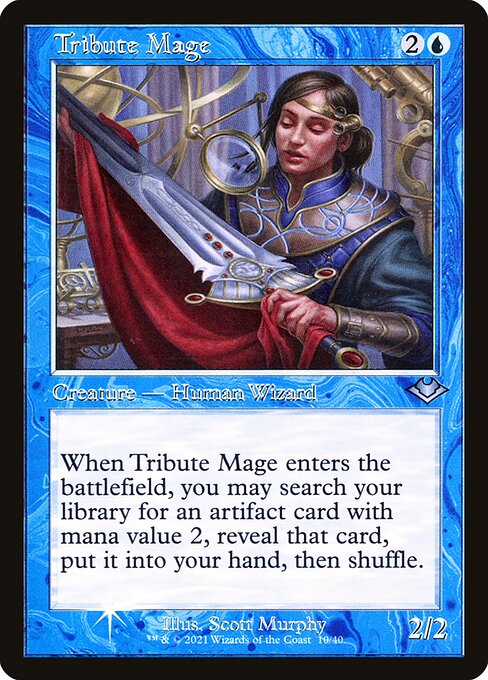Tribute Mage from Modern Horizons 1 Timeshifts