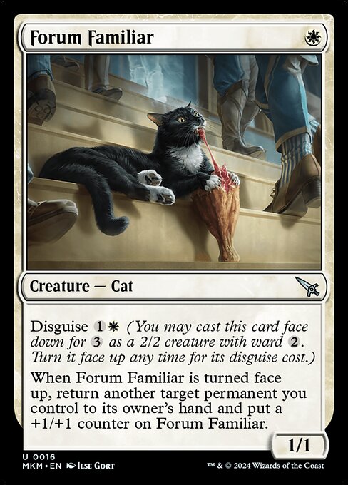 Forum Familiar highlighted card art
