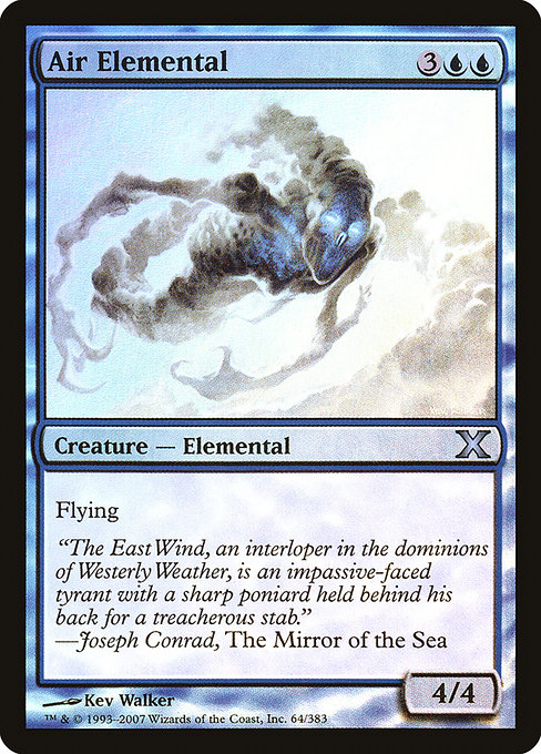 Air Elemental from Tenth Edition