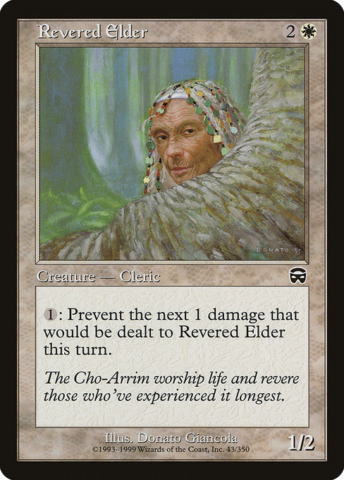 Revered Elder highlighted card art