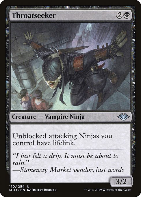 Throatseeker from Modern Horizons