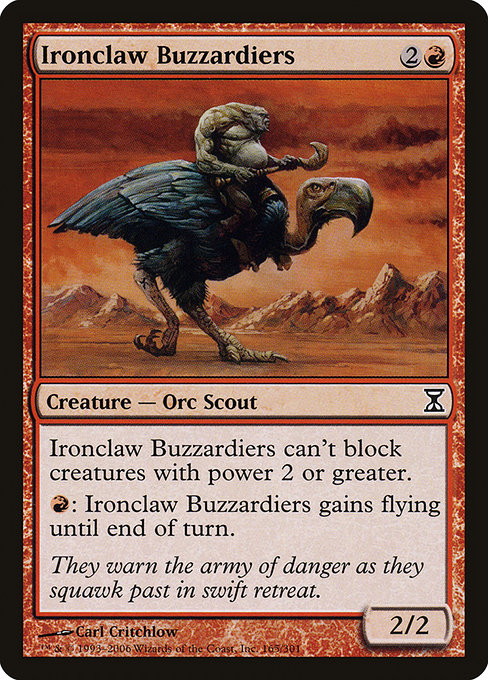 Ironclaw Buzzardiers highlighted card art