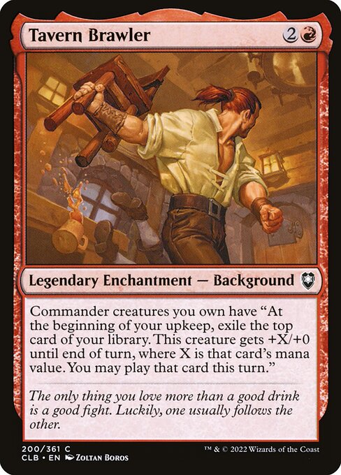 Tavern Brawler from Commander Legends: Battle for Baldur's Gate