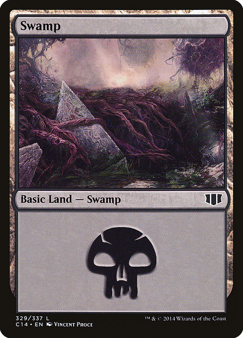 Swamp from Commander 2014