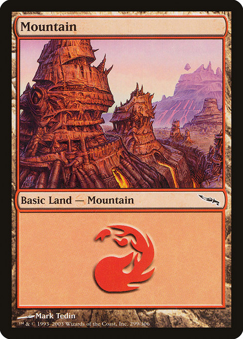 Mountain from Mirrodin