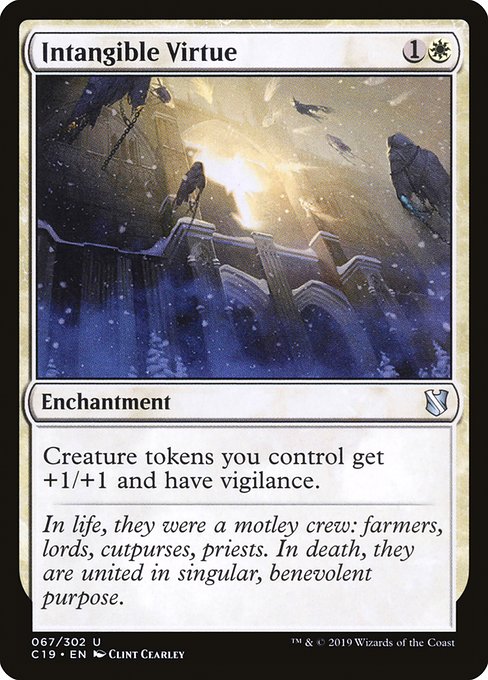 Intangible Virtue from Commander 2019