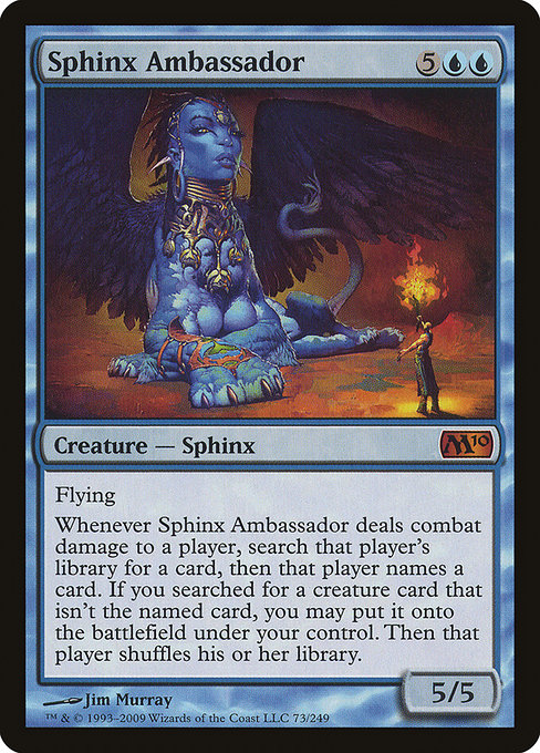 Sphinx Ambassador highlighted card art