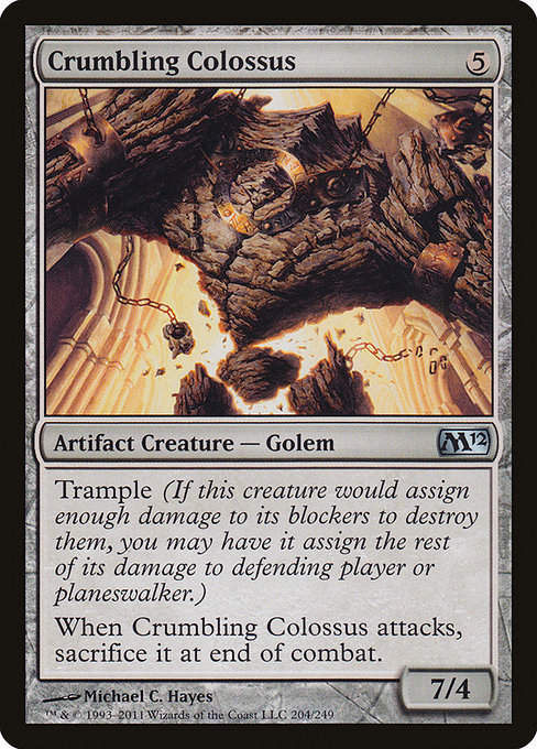 Crumbling Colossus from Magic 2012
