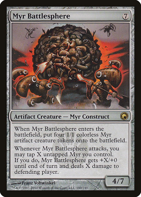 Myr Battlesphere from Scars of Mirrodin