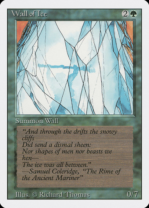 Wall of Ice from Revised Edition