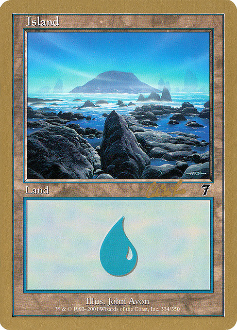 Island from World Championship Decks 2002