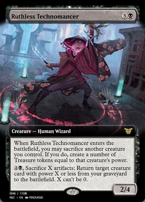 Ruthless Technomancer highlighted card art