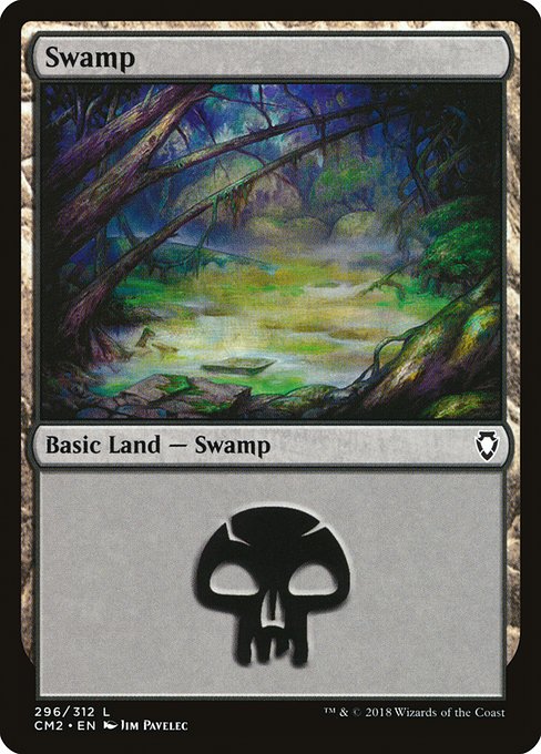 Swamp from Commander Anthology Volume II