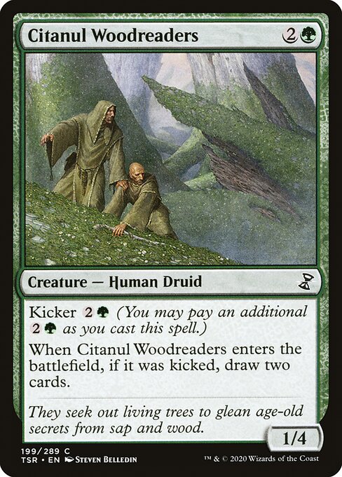 Citanul Woodreaders highlighted card art