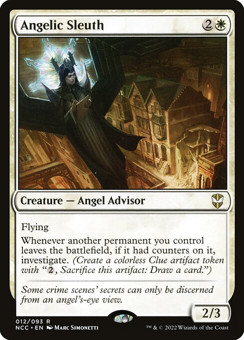 Angelic Sleuth from New Capenna Commander