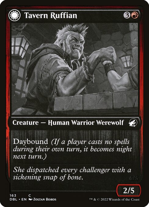 Tavern Ruffian // Tavern Smasher from Innistrad: Double Feature
