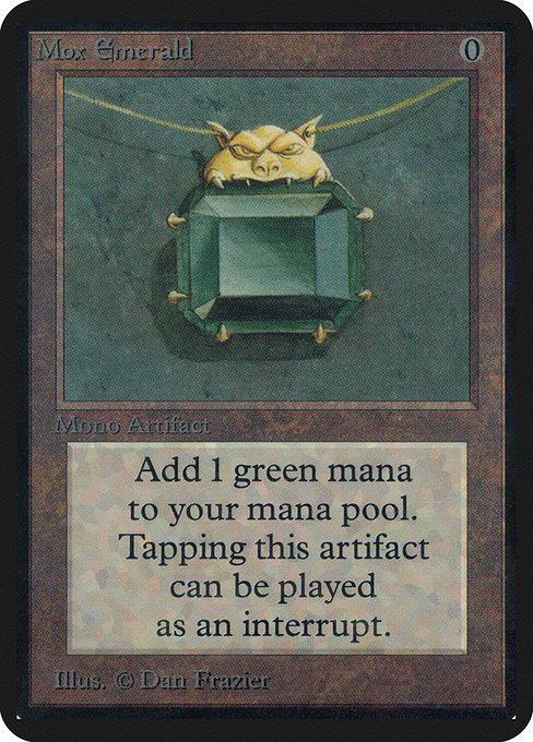 Mox Emerald from Limited Edition Alpha