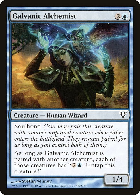 Galvanic Alchemist highlighted card art