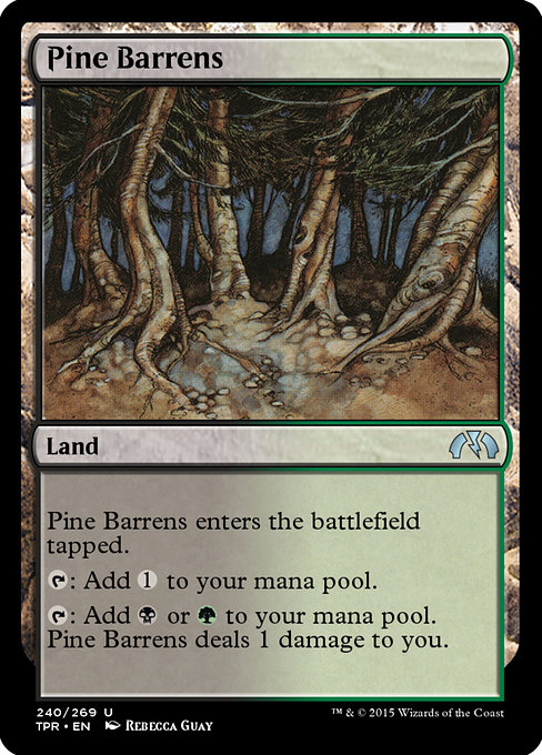 Pine Barrens highlighted card art