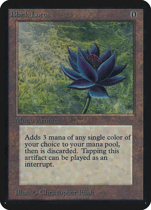 Black Lotus from Limited Edition Alpha