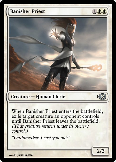 Banisher Priest from Magic Online Promos