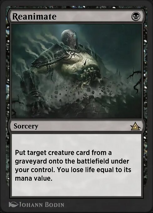 Reanimate from Through the Omenpaths Bonus Sheet