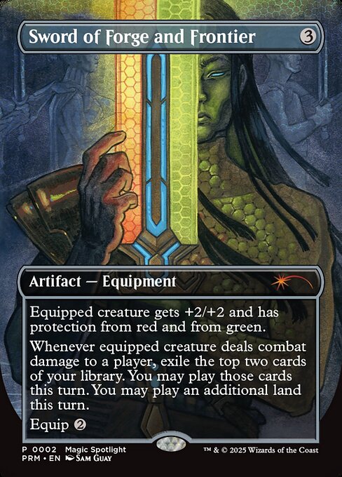Sword of Forge and Frontier highlighted card art