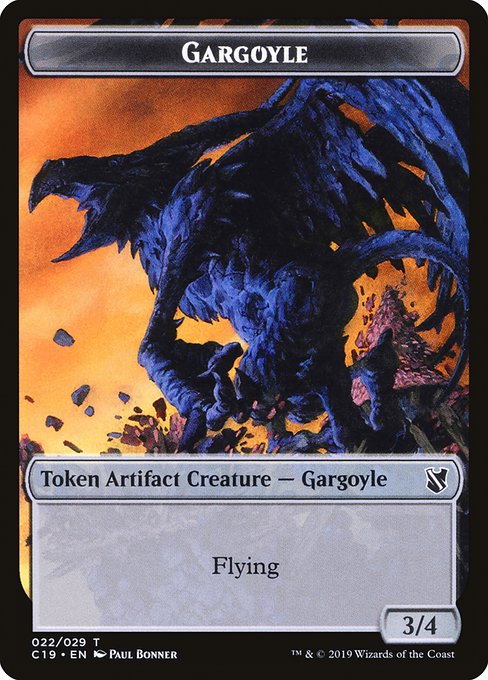 Gargoyle highlighted card art