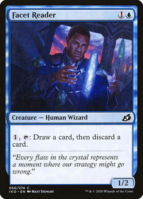Facet Reader highlighted card art